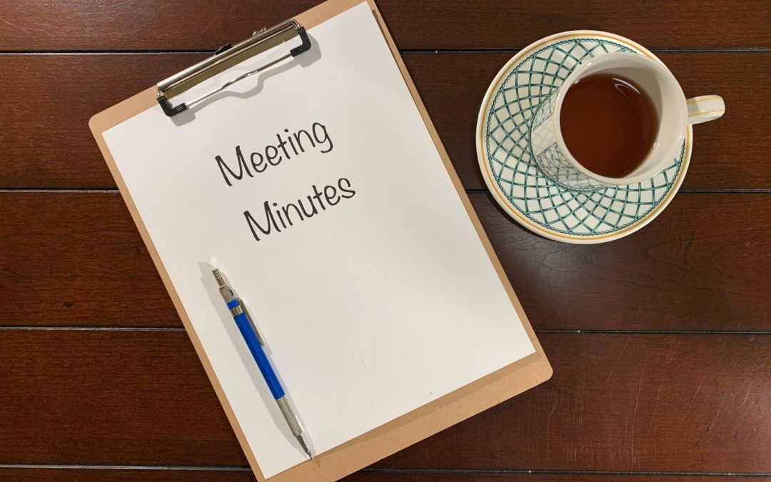 How to Write Meeting Minutes